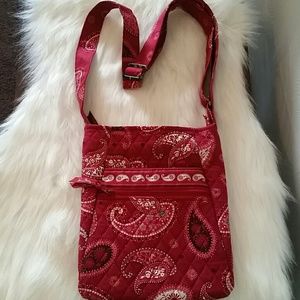 Vera Bradley Red Crossbody Bag